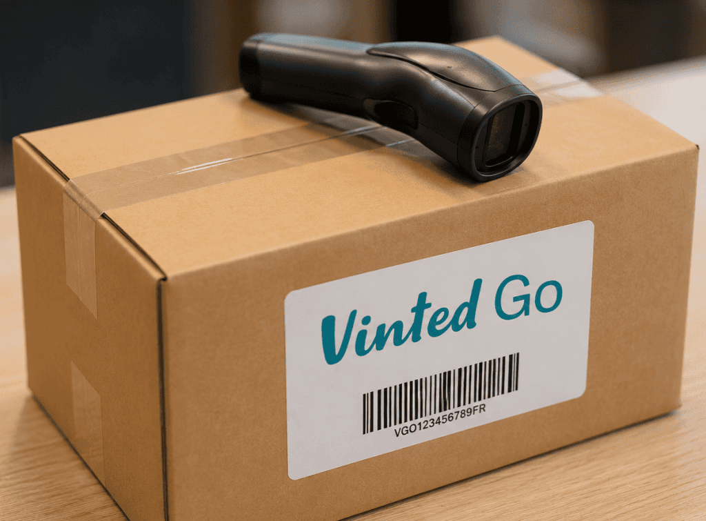 caton expédition et scannette vinted go